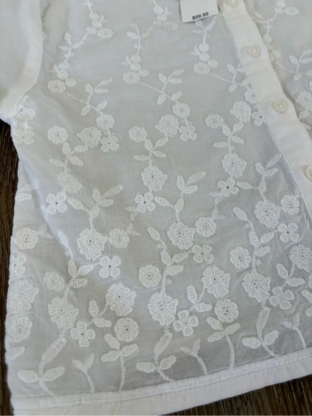 GAP embroidered eyelet